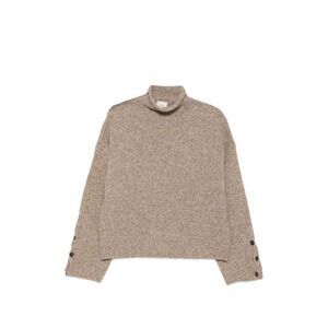 Alysi Women Wool Turtle-Neck Jumper